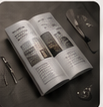 Brochure print layout